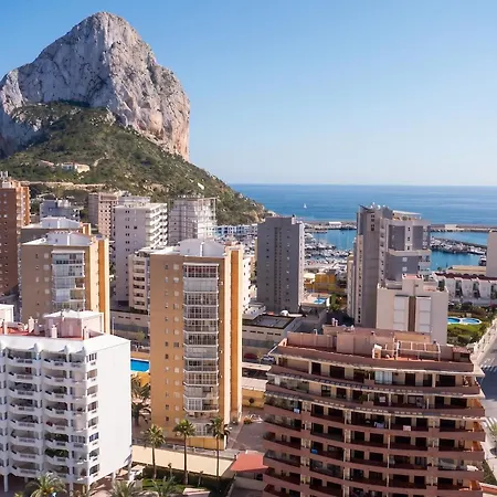 Apartamento Bright In 100m² With Sea View & Pool Calpe
